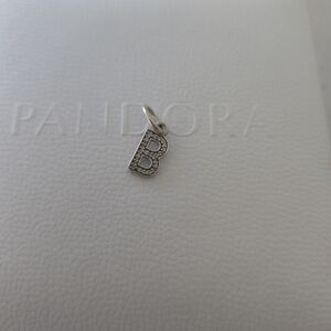 Pandora Authentic Letter B Charm